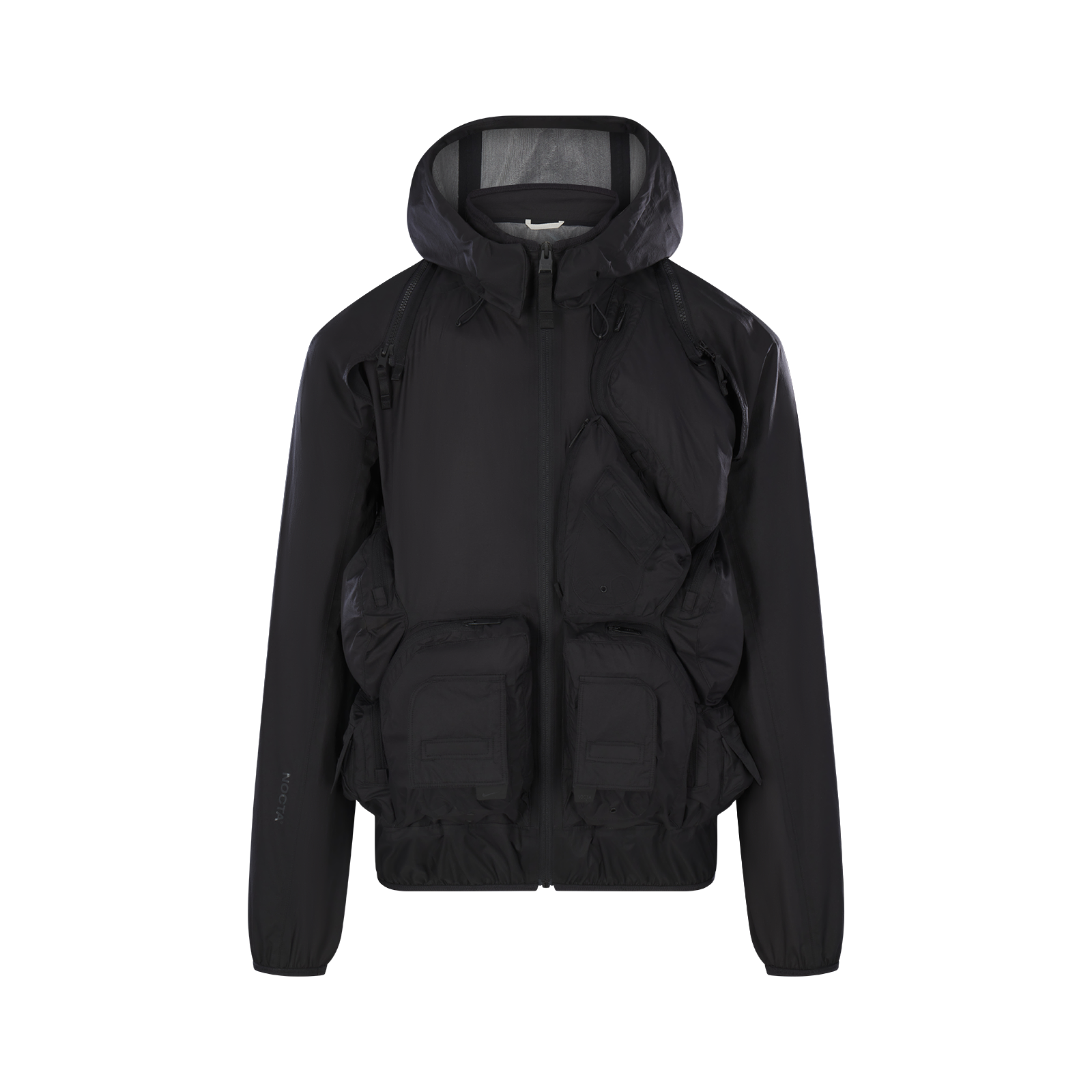 DEEP POCKETS NYLON TECH JACKET