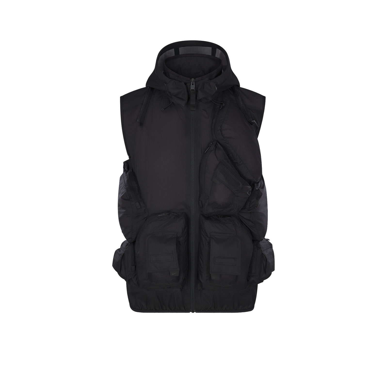 DEEP POCKETS NYLON TECH JACKET