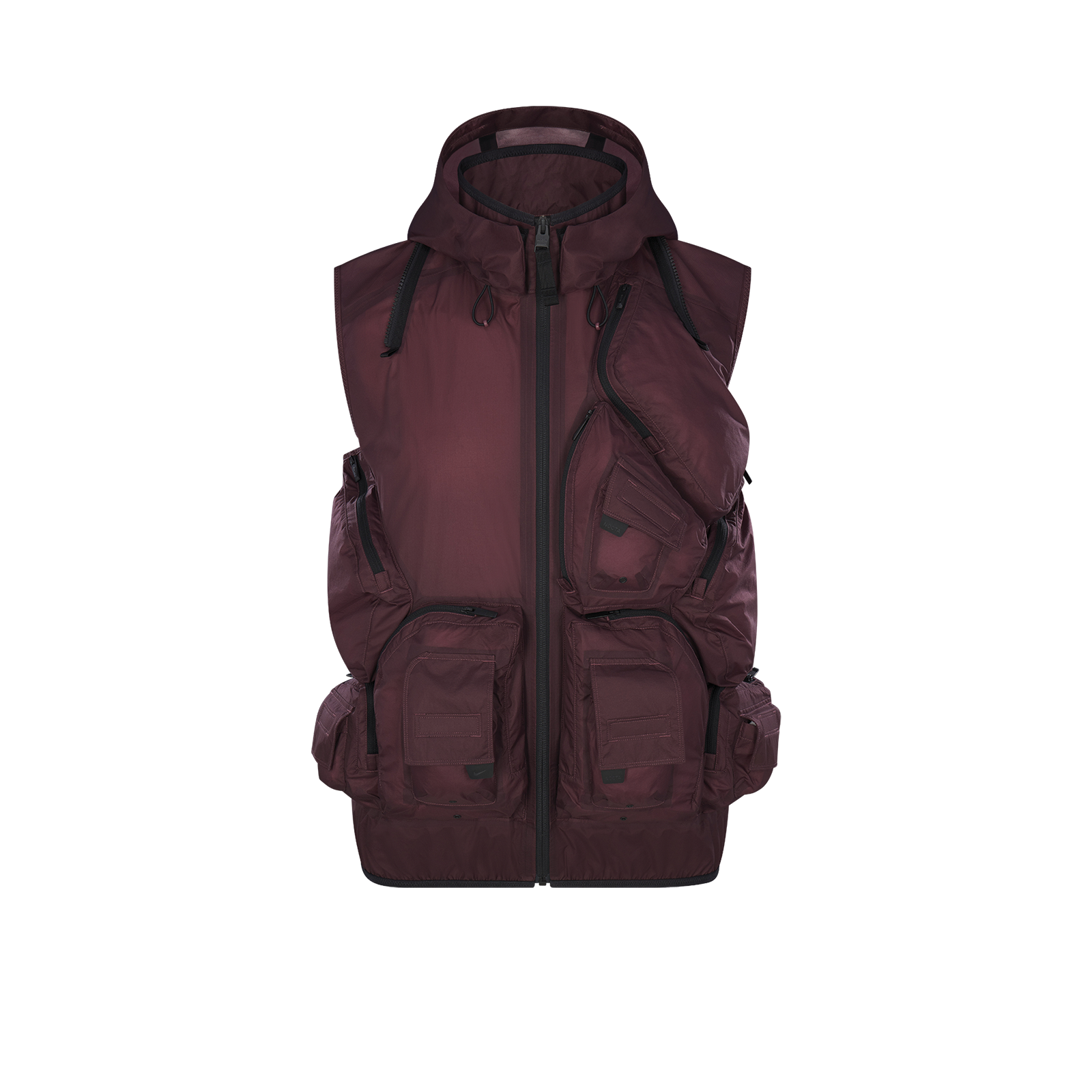 DEEP POCKETS NYLON TECH JACKET